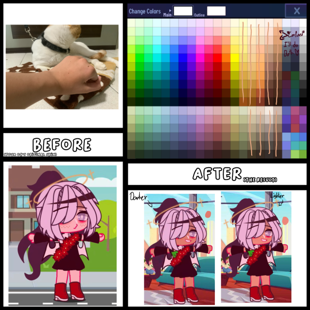 Hand color