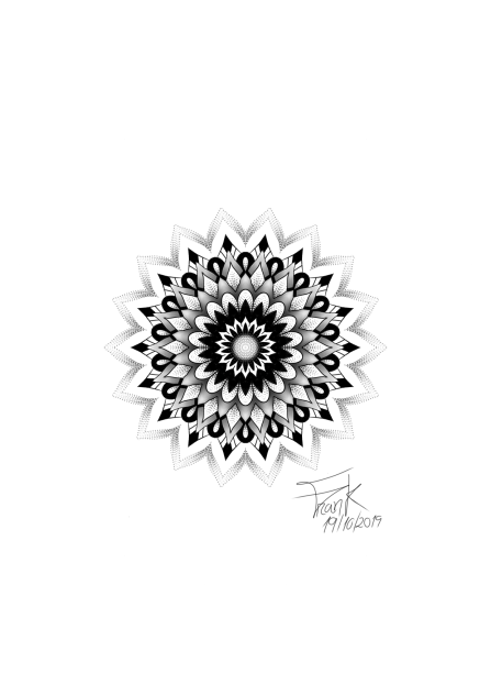 2nd mandala - ibisPaint
