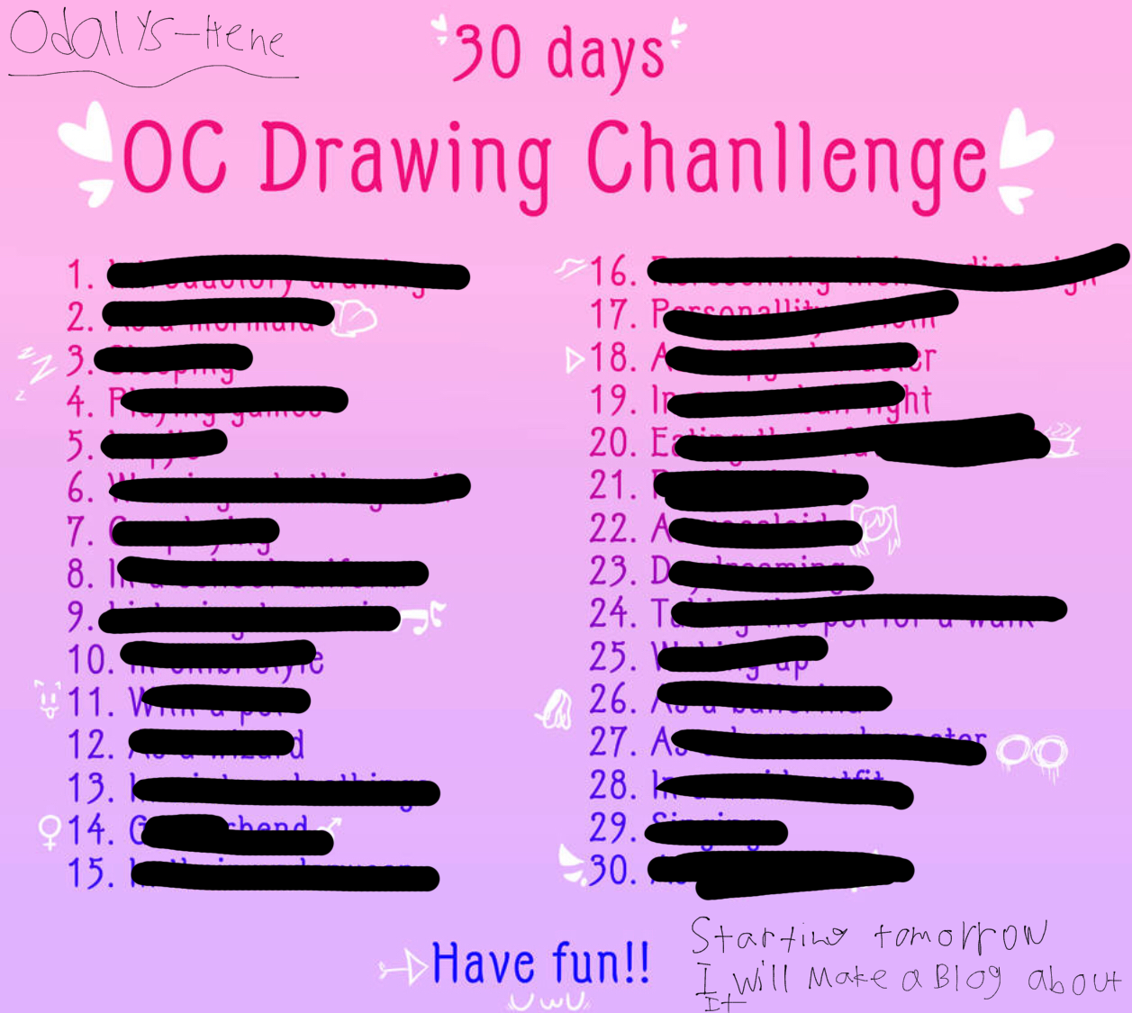 30 day - ibisPaint