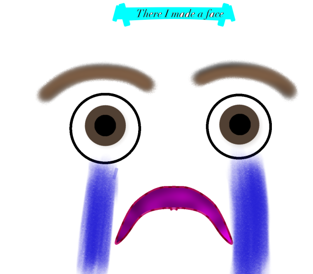 It’s my first actual face
