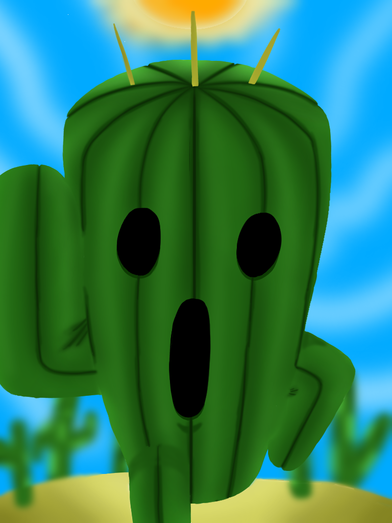 サボテンダー Dash Ibispaint