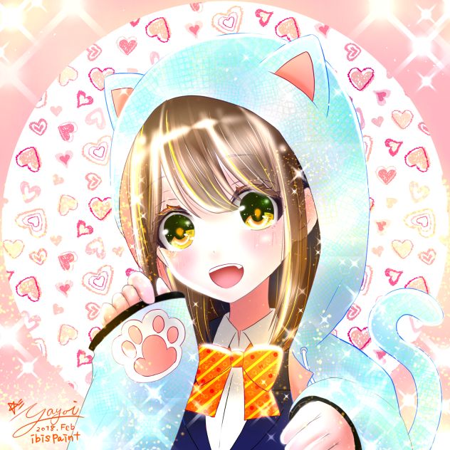 オーロラにゃんこ˚࿀̊˚