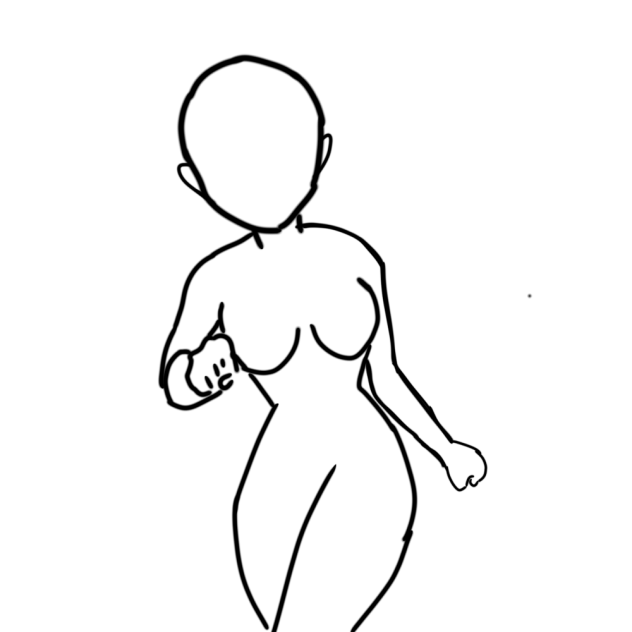Woman outline