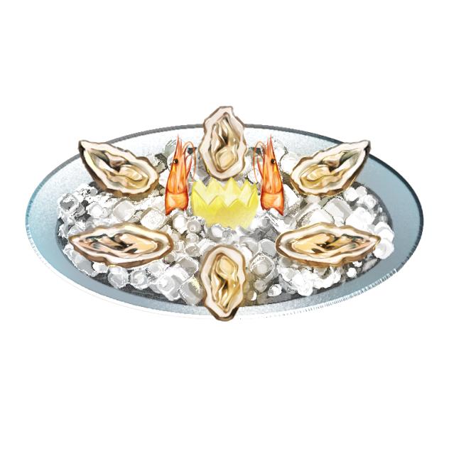 fresh oyster gourmet