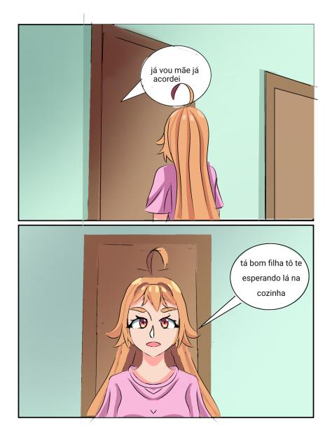 My first manga, pages 3 and 4