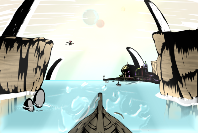Port-city by The Canyon