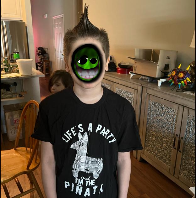 My real face