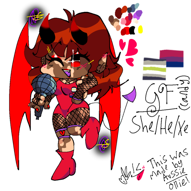 GF-Candy Headcanon Design! (REMAKE)