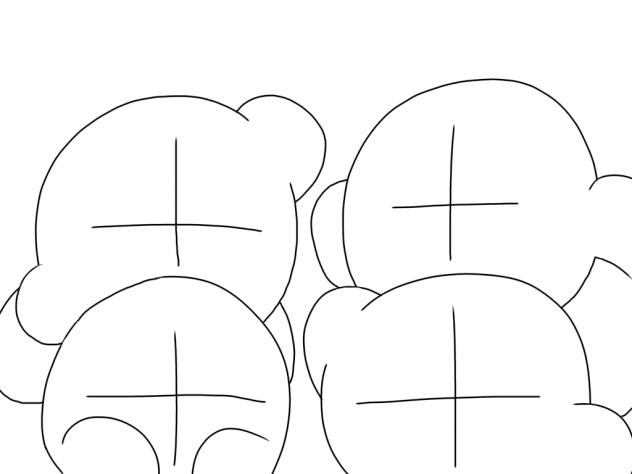 表紙の下描き