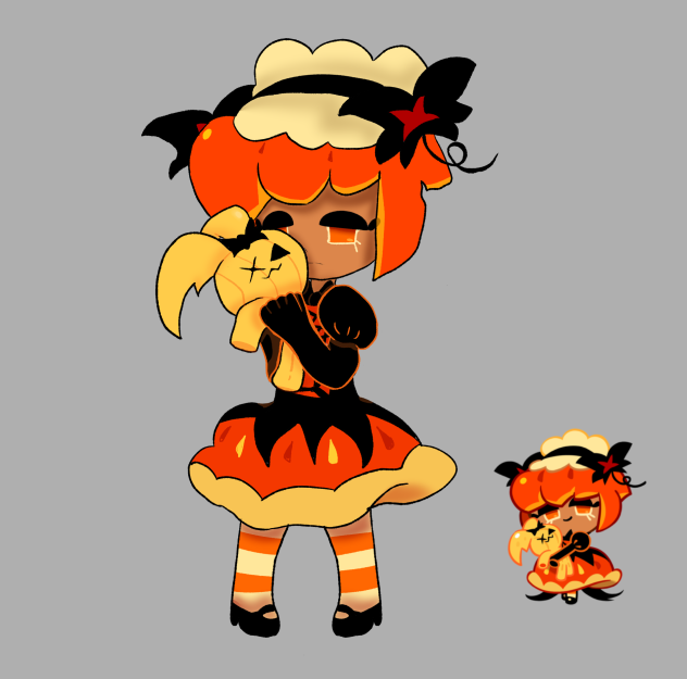 Pumpkin pie cookie Fanart!!!