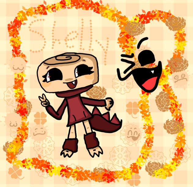 Shelly fan-art dinosaur edition!