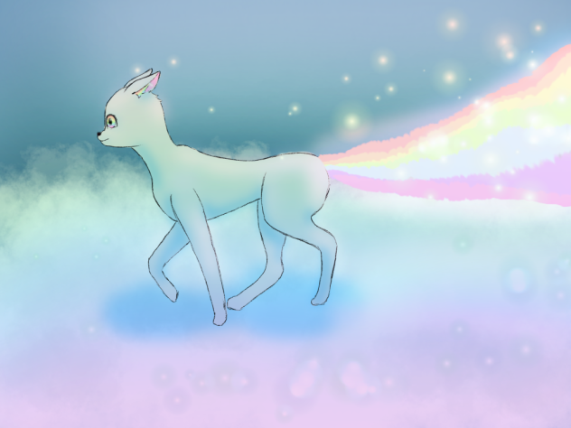 Rainbow 🌈 fox