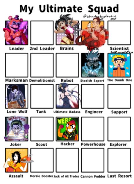 My Ultimate Squad collab!