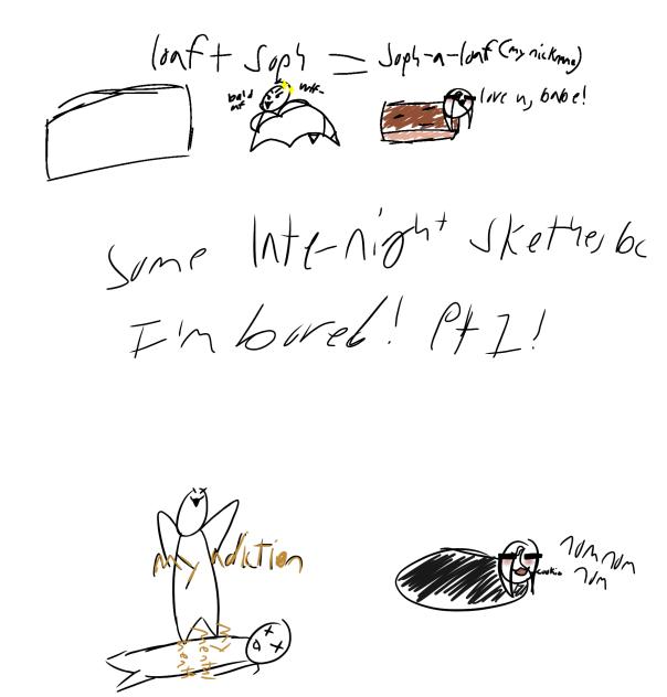 Some late-night sketches pt1!