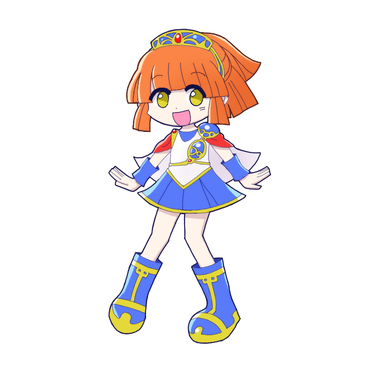 SS魔導のアルルをセガぷよで描くとこうなる。 - ibisPaint