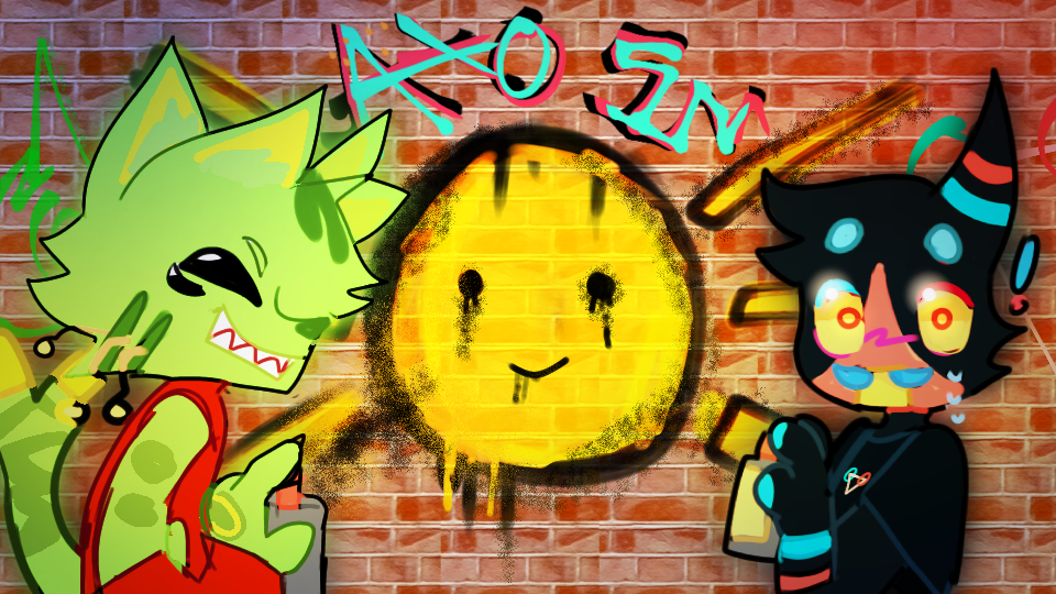 the axosun banner! (art contest) - ibisPaint
