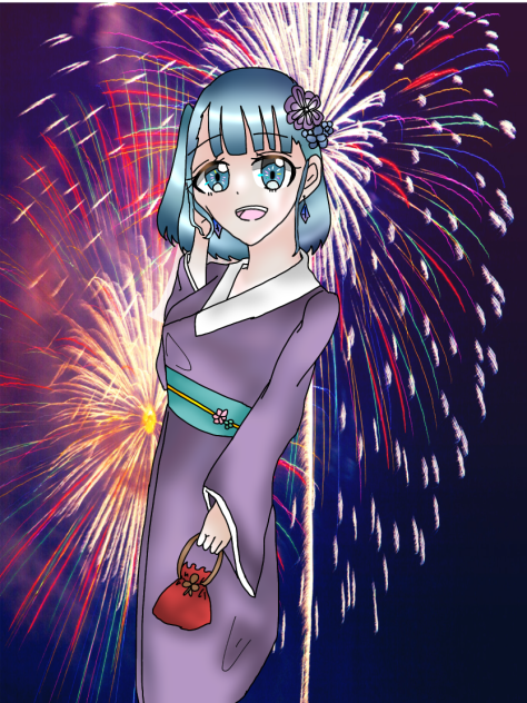 過去絵ソラちゃん描いた､､､､､､