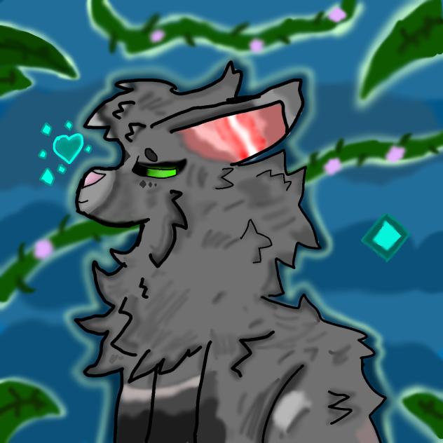 Warrior cat drawing