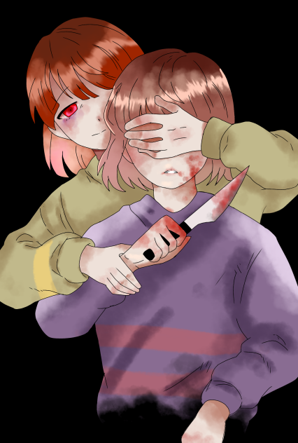 Frisk and Chara - Bad End