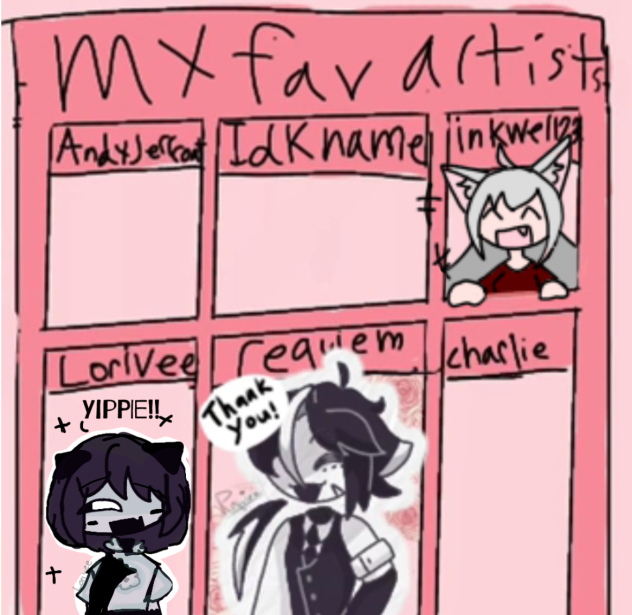FAVORITE ARTISTS!