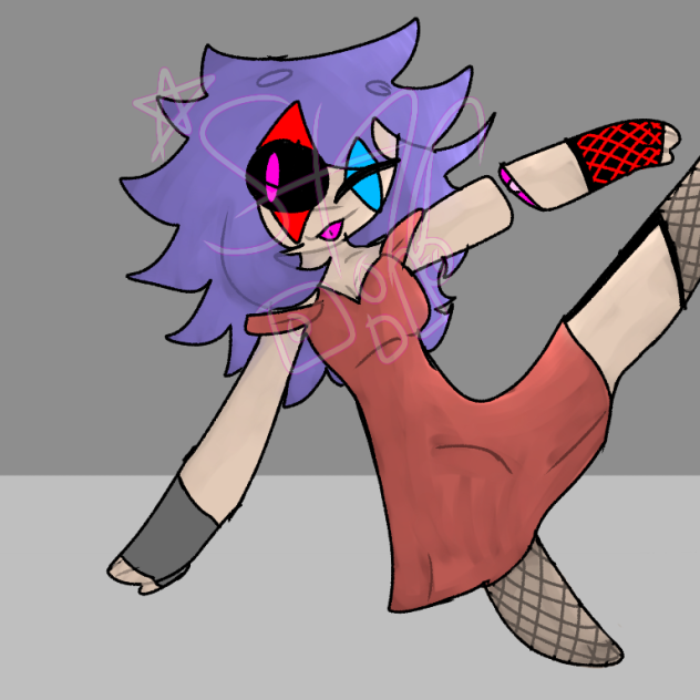 obsessing over drawing dresses uh