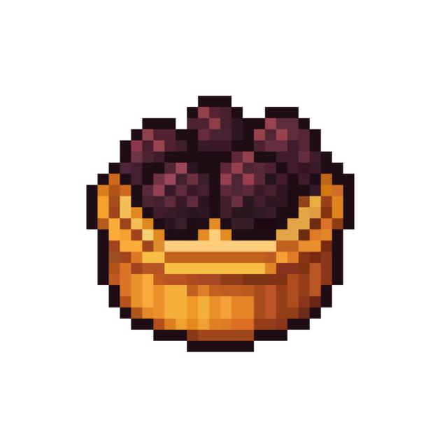 Blueberry cupcake