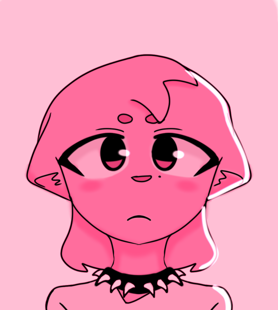Drawling of animal girl thing