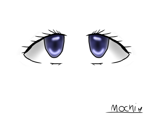 Eyes 👀💙🖤🤍