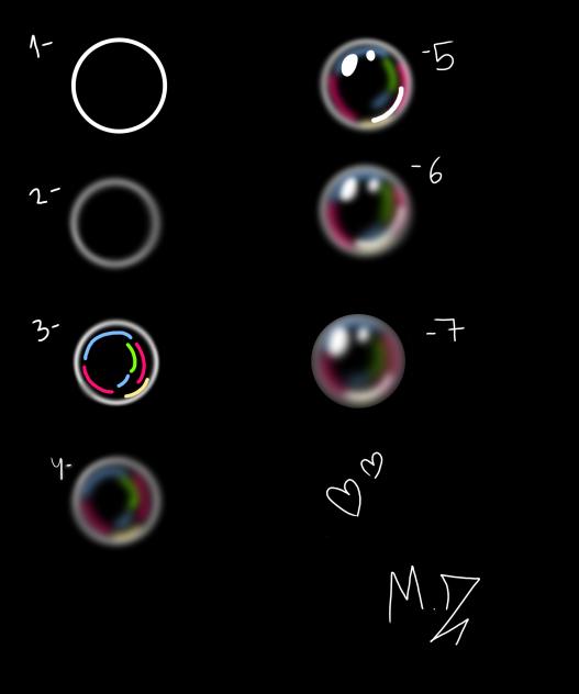 Drawing bubbles