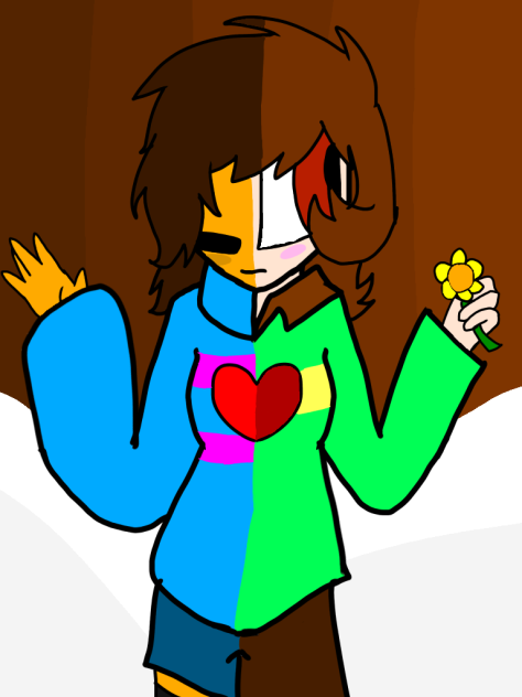 Chara and frisk - ibisPaint