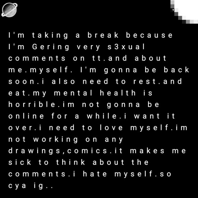 I'm gonna crash out