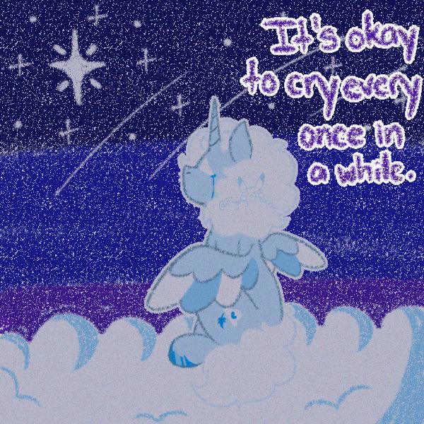 It’s okay to cry every once in a while