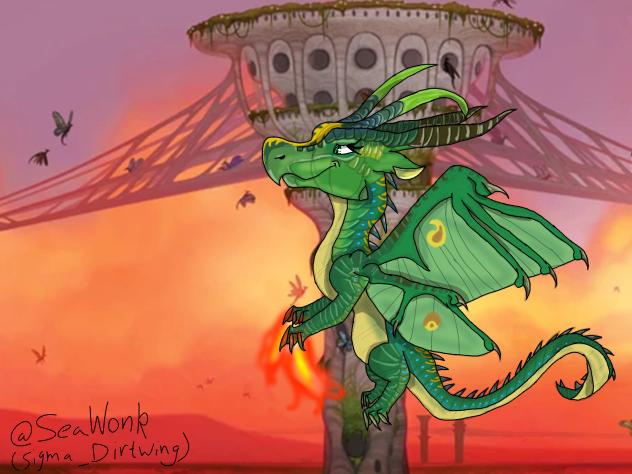 Luna fanart-Wings of Fire