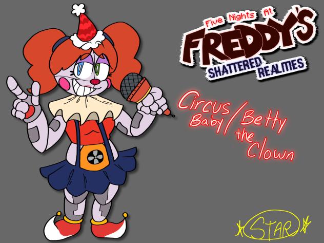 FNAF Shattered realities Circus Baby