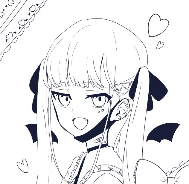 ヴァンパイア　線画