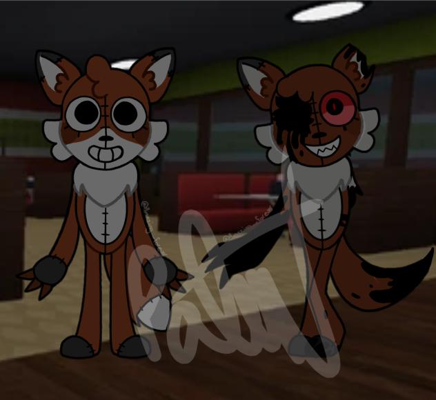 My dandy’s world oc—scrap