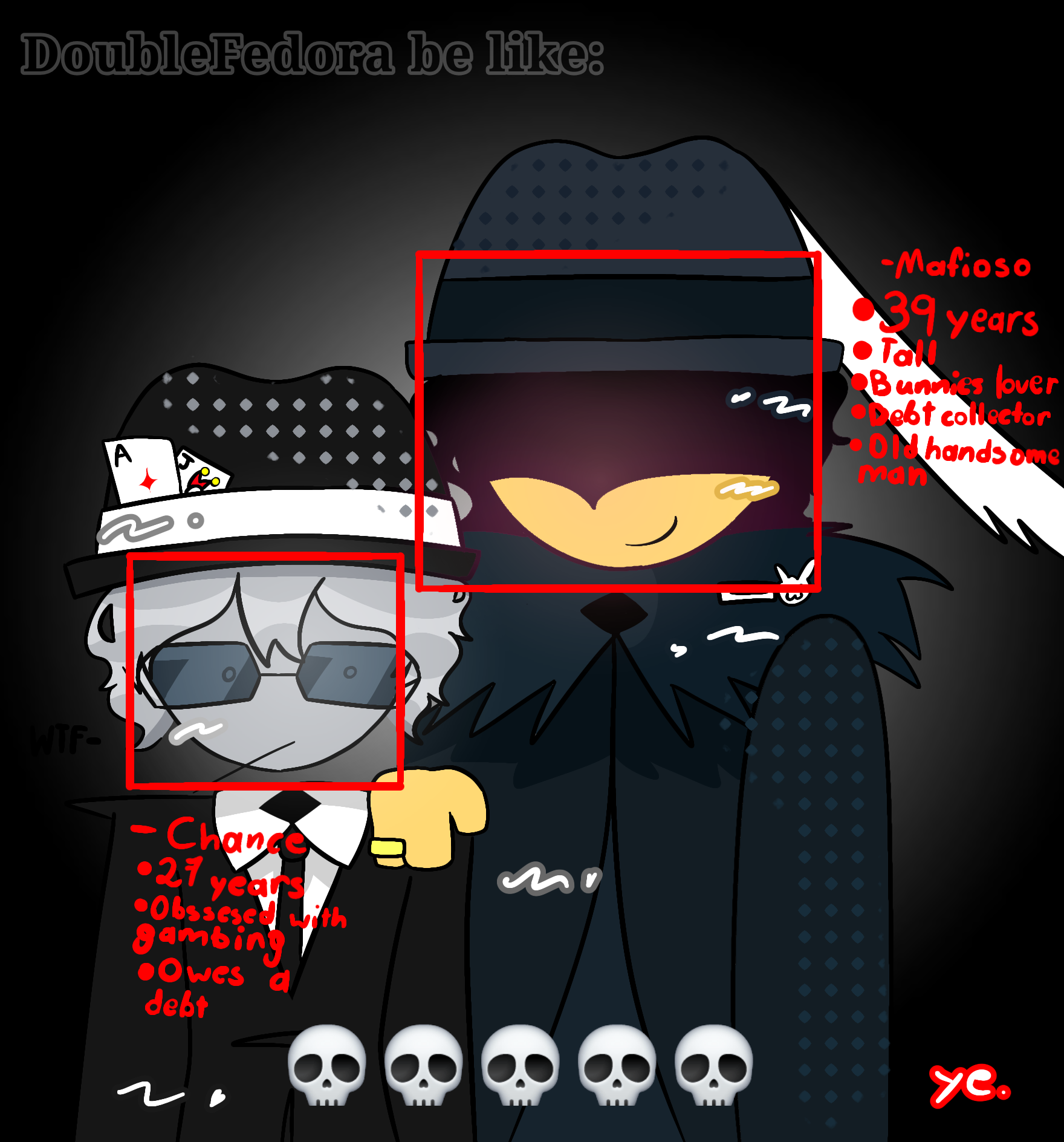 DoubleFedora 🥀🥀🥀 - ibisPaint