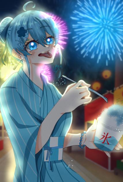 るなさん夏祭り 舌べー