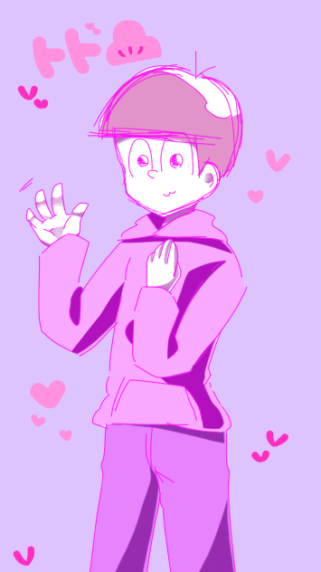 トド松くん落書き