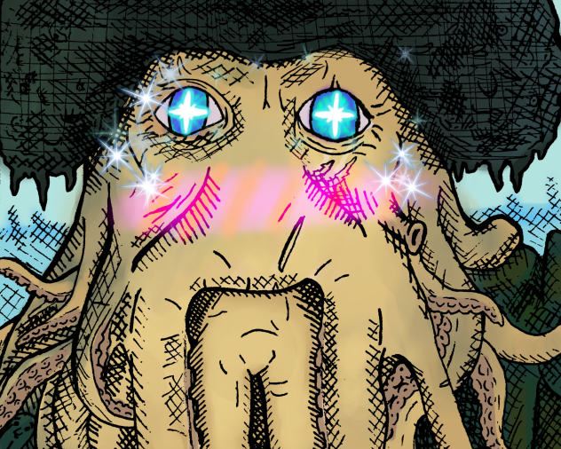 anime eyes Davy Jones