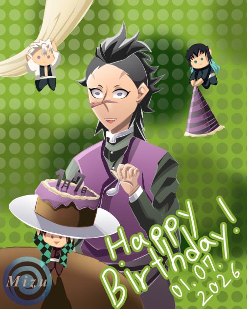 遅れの玄弥くんお誕生日おめでとー