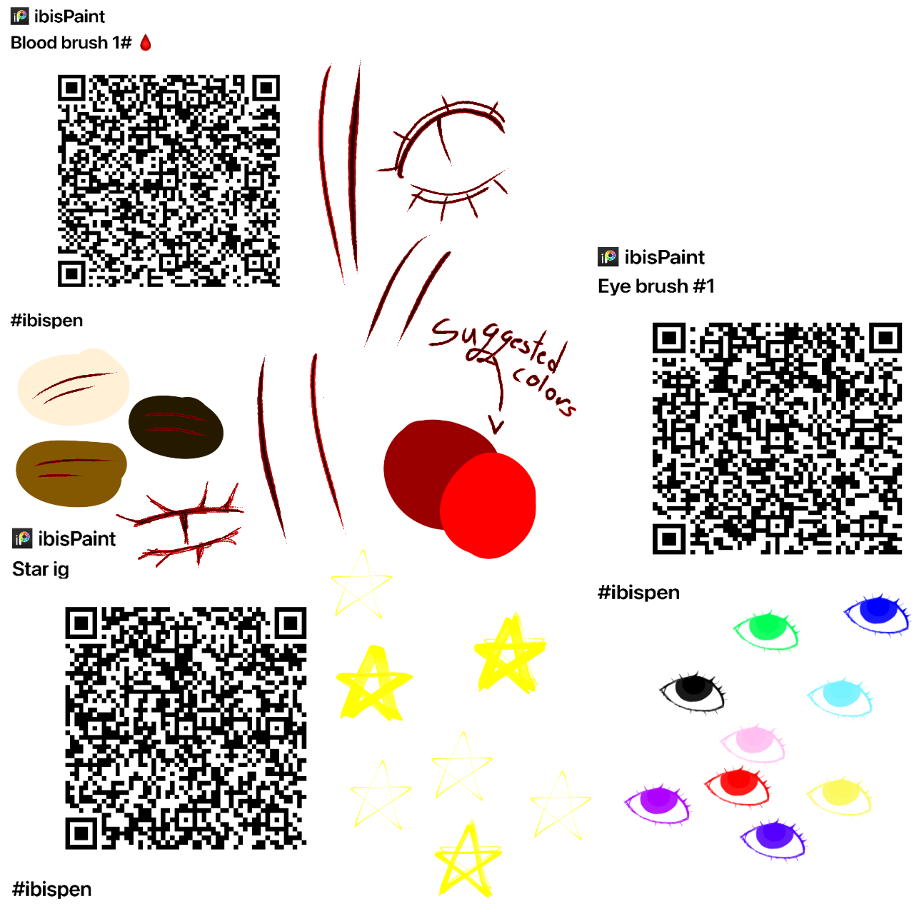 uploading my brushes pt. 28,29,30 - ibisPaint