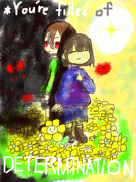 ＊あなたは決意で満たされた