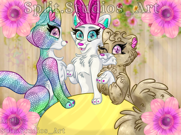 Easter Cats