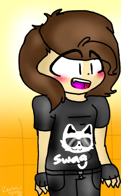 Speedpaint of what I look like =3