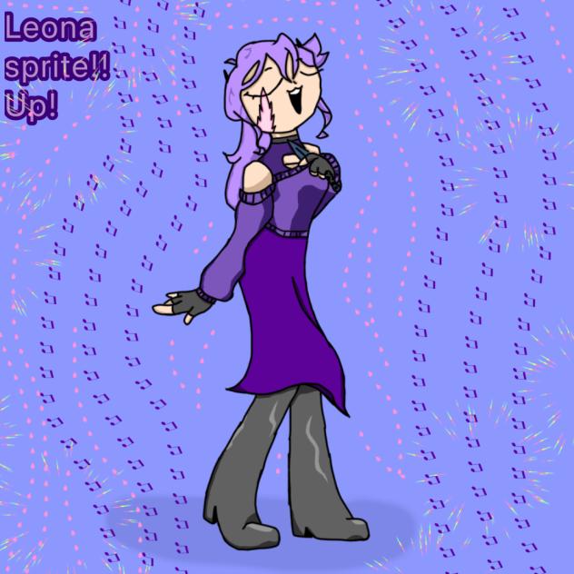 Leona sprite!! (Up)