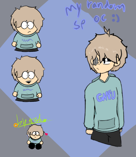 my random sp oc I re-did - ibisPaint
