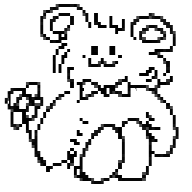 Teddy bear - ibisPaint