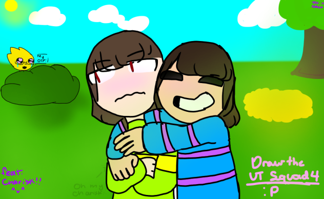 Draw The Undertale Squad 4 and charisk