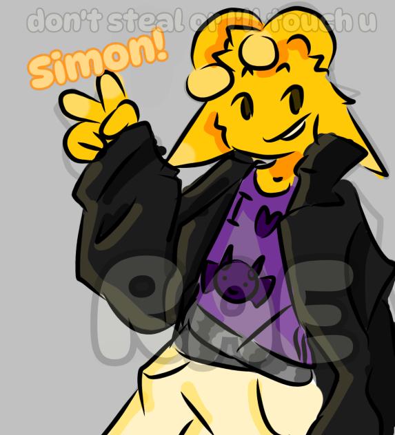 Simon from. sprunki in my style
